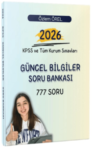 Dizgi Kitap Yayınları 2026 KPSS ve Tüm Kurum Sınavları Güncel Bilgiler Soru Bankası