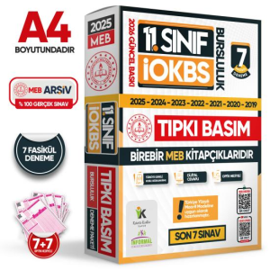 İnformal Yayınları 2026 11.Sınıf İOKBS (Bursluluk Sınavı) MEB Çıkmış Soru Tıpkı Basım 7 li Deneme