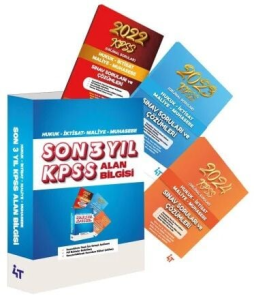 4T Yayınları KPSS A Grubu Çıkmış Sorular Son 3 Yıl Çözümlü