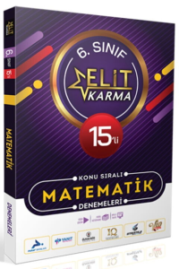 Paraf Yayınları 6. Sınıf Matematik 15'li Elit Karma Konu Sıralı Denemeleri
