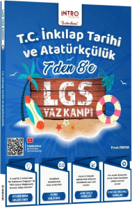 İntro Yayınları 7 den 8 e LGS İnkılap Tarihi Yaz Kampı