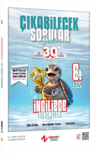 İşleyen Zeka Yayınları 8. Sınıf LGS İngilizce Çıkabilecek Sorular Denemeleri
