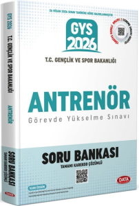 Data Yayınları 2026 T.C. Gençlik ve Spor Bakanlığı Antrenör GYS Soru Bankası - Karekod Çözümlü