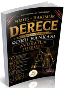 Savaş Yayınları 2026 HUKAL HMGS-Hakimlik Derece Avukatlık Hukuku Soru Bankası