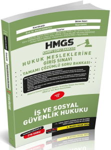 Savaş Yayınları 2026 HMGS İş ve Sosyal Güvenlik Hukuku Soru Bankası