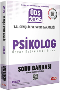 Data Yayınları 2026 T.C. Gençlik ve Spor Bakanlığı Psikolog ÜDS Soru Bankası - Karekod Çözümlü