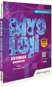 Ritim Biyoloji Yayınları AYT Biyoloji Sistemler 30 x 13 Deneme