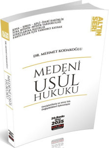 Medeni Usul Hukuku (Altın Seri)