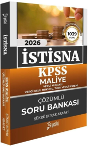 Yetki Yayınları 2026 İstisna KPSS A Grubu Maliye Çözümlü Soru Bankası