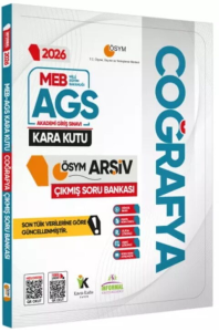 Kara Kutu Yayınları 2026 MEB-AGS Coğrafya'nın Kara Kutusu ÖSYM Çıkmış Soru Havuzu Bankası Konu Özetli Video/PDF Çözümlü