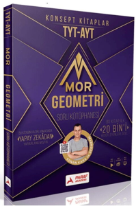 Paraf Yayınları TYT AYT Geometri Mor Soru Kütüphanesi