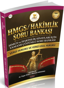 Savaş Yayınları 2026 HUKAL HMGS-HAKİMLİK Vergi Hukuku Vergi Usul Hukuku Soru Bankası