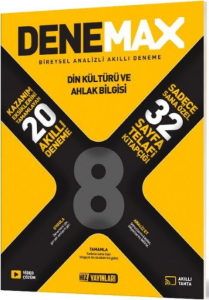 Hız Yayınları 8. Sınıf Din Kültürü ve Ahlak Bilgisi Denemax 20'li Akıllı Deneme