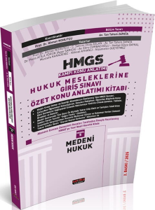 Savaş Yayınları 2025 HMGS Özet Konu Anlatımı Medeni Hukuk