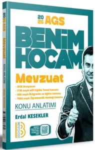 Benim Hocam Yayınları 2026 MEB-AGS Mevzuat Konu Anlatımı