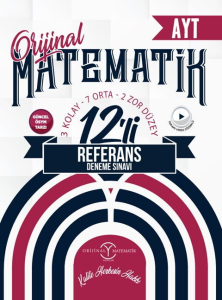 Orijinal Yayınları AYT Matematik Referans 12'li Deneme Sınavı