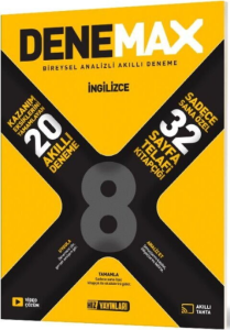 Hız Yayınları 8. Sınıf İngilizce Denemax 20'li Akıllı Deneme