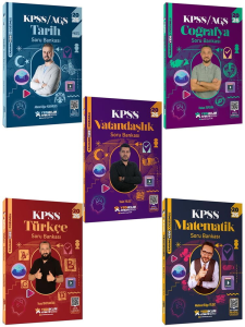 Yediiklim Yayınları 2026 KPSS Atölye Serisi Genel Yetenek Genel Kültür Tamamı Video Çözümlü Soru Bankası Seti 5 Kitap