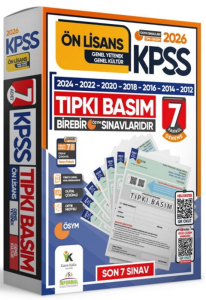 İnformal Yayınları 2026 KPSS Ön Lisans Genel Yetenek Genel Kültür Tıpkı Basım 7 Fasikül Deneme