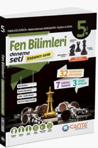 Çanta Yayınları 5. Sınıf Fen Bilimleri Kazanım Sıralı Deneme Seti