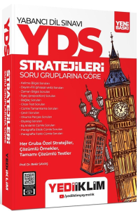 Yediiklim Yayınları YDS YÖKDİL Stratejileri Soru Gruplarına Göre Konu Anlatımlı Soru Bankası