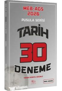 CBA Yayınları 2026 MEB-AGS Tarihin Pusulası 30 Deneme Çözümlü