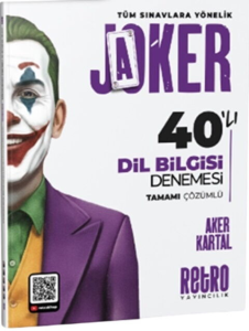 Retro Yayıncılık Tüm ÖSYM Sınavları İçin Dil Bilgisi 40'lı Deneme