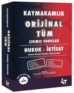 4T Yayınları 2026 Kaymakamlık Hukuk-İktisat Orijinal Tüm Çıkmış Sorular