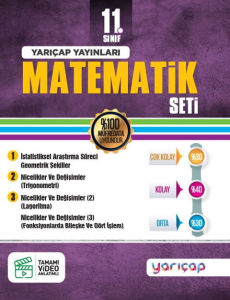 YarıÇap Yayınları 11. Sınıf Matematik Seti