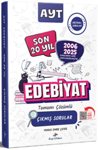 Dizgi Kitap Yayınları 2026 AYT Edebiyat Konularına Göre Tasnif Edilmiş Tamamı PDF Çözümlü Son 20 Yıl Çıkmış Sorular