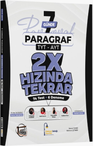 Edebiyat Sokağı TYT AYT Paragraf Ders Platosu 7 Günde 2X Hızında Tekrar Deneme
