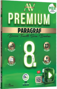 Av Yayınları 8. Sınıf Paragraf Premium Beceri Temelli Soru Bankası