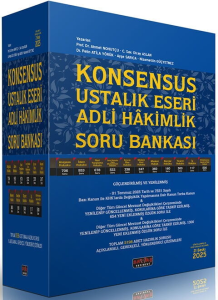 Konsensus Ustalık Eseri Adli Hakimlik Soru Bankası 2025