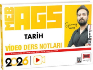 Yargı Yayınları 2026 MEB-AGS Öğretmen Adayları İçin Tarih Video Ders Notları