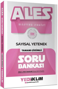 Yediiklim Yayınları 2027 ALES Sayısal Yetenek Tamamı Çözümlü Soru Bankası