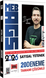 Yargı Yayınları 2026 MEB AGS Sayısal Yetenek Tamamı Çözümlü 20 Deneme