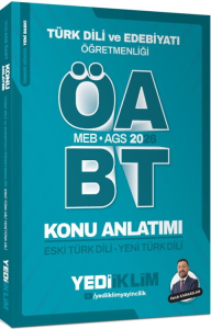 Yediiklim Yayınları 2026 MEB AGS ÖABT Türk Dili ve Edebiyatı Öğretmenliği Eski Türk Dili Yeni Türk Dili Konu Anlatımı