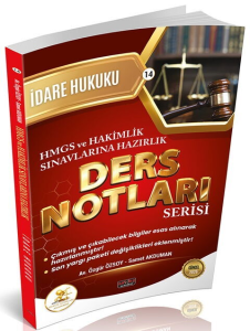 Savaş Yayınları 2026 HUKAL HMGS-HAKİMLİK İdare Hukuku Ders Notları