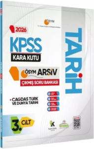 İnformal Yayınları 2026 KPSS Tarihin Kara Kutusu 3.Cilt ÖSYM Çıkmış Soru Havuzu Bankası Konu Özetli Video Çözümlü
