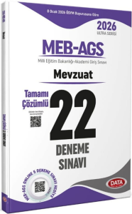 Data Yayınları 2026 MEB AGS Mevzuat Tamamı Çözümlü 22 Deneme
