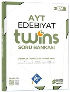 KR Akademi 2026 AYT Twins Edebiyat Soru Bankası