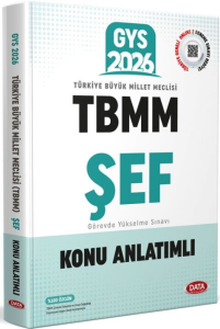 Data Yayınları 2026 Türkiye Büyük Millet Meclisi (TBMM) GYS Ortak Konular Konu Anlatımlı