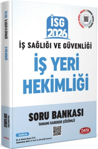 Data Yayınları 2026 İş Sağlığı Güvenliği (İSG) İş Yeri Hekimliği Tamamı Karekod Çözümlü Soru Bankası
