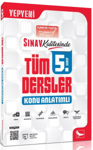 Sınav Yayınları Sınav Kalitesinde 5. Sınıf Tüm Dersler Konu Anlatımlı
