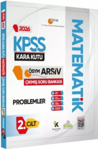 İnformal Yayınları 2026 KPSS MATEMATİK Kara Kutu 2. Cilt PROBLEMLER ÖSYM Çıkmış Soru Bankası Dijital Çözümlü