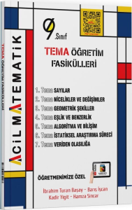 Acil Yayınları 9. Sınıf Acil Matematik Tema Öğretim Fasikülleri