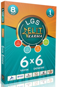Paraf Yayınları LGS Elit Karma 6 x 6 Fasikül Deneme