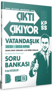 Benim Hocam Yayınları 2026 KPSS Vatandaşlık Çıktı Çıkıyor Soru Bankası