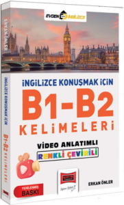Yargı Yayınları İngilizce Konuşmak İçin B1-B2 Kelimeleri Video Anlatımlı Renkli Çeviri