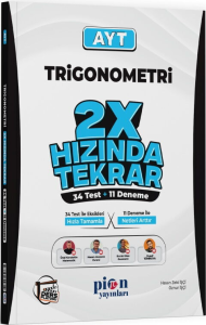 Pion Yayınları AYT Trigonometri 2X Hızında Tekrar